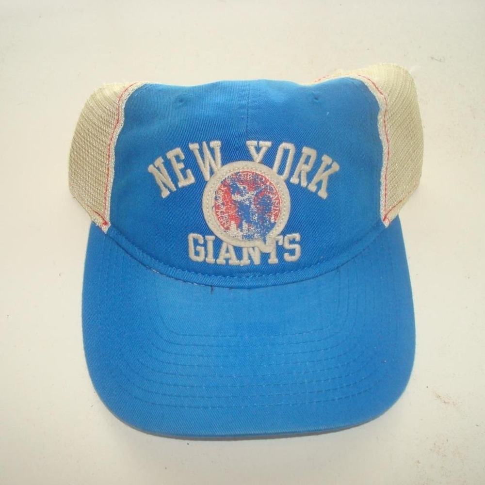 NEW YORK GIANTS REEBOK SNAPBACK 2005 HAT CAP VINTAGE Y2K 00S E5‎
